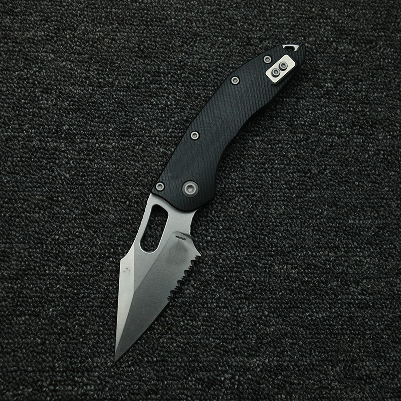 LEMIFSHE  Manual Stitch Textur - Edc Concealed Carry Knife บทวิจารณ์และราคา