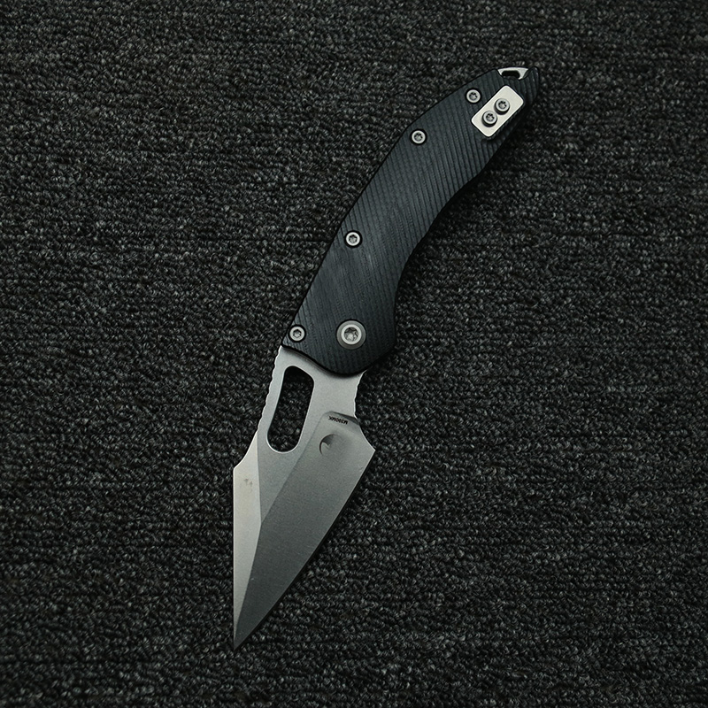 LEMIFSHE  Manual Stitch Textur - Edc Concealed Carry Knife บทวิจารณ์และราคา