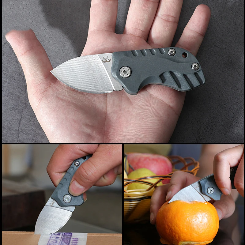 New Mini Folding Knife Stainle - Edc Concealed Carry Knife บทวิจารณ์และราคา