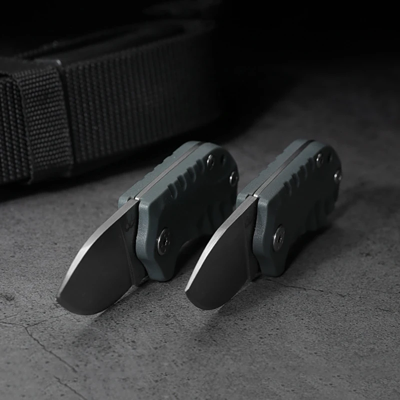 New Mini Folding Knife Stainle - Edc Concealed Carry Knife บทวิจารณ์และราคา