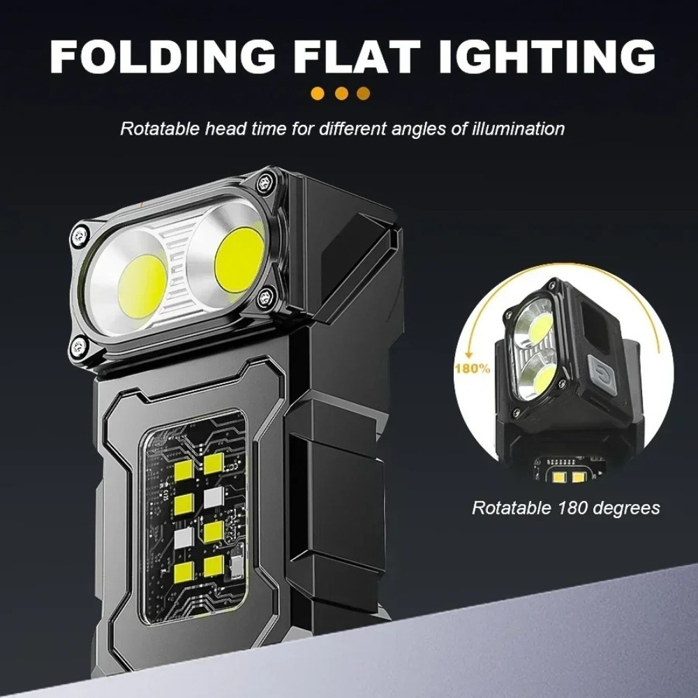 Rechargeable Mini LED Flashlig - Keychain Flashlight บทวิจารณ์และราคา