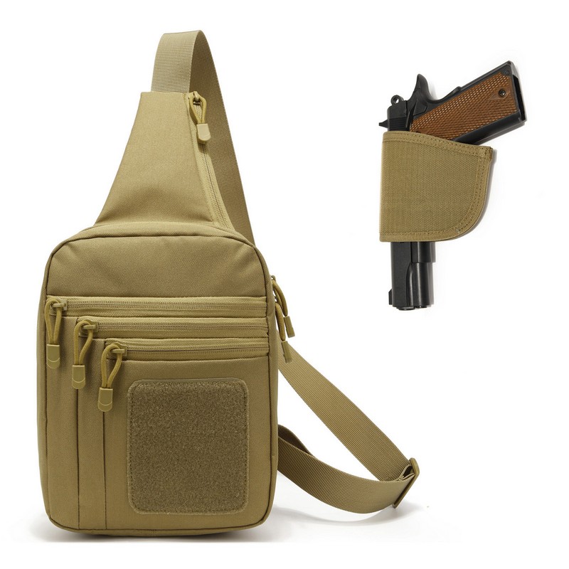 New Tactical Chest Bag Pistol  - Edc Carry Bag For Pistol บทวิจารณ์และราคา