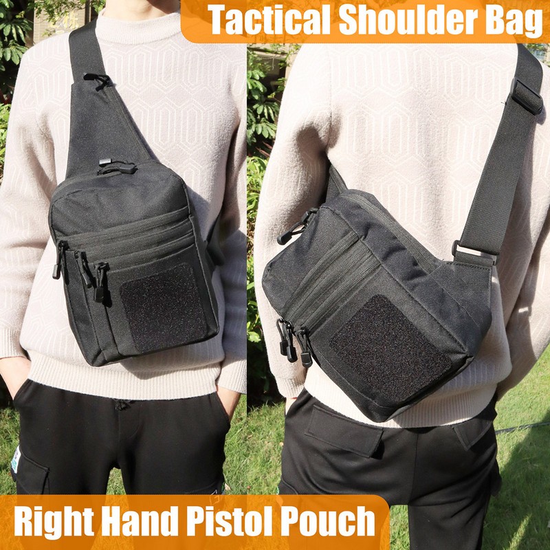 New Tactical Chest Bag Pistol  - Edc Carry Bag For Pistol บทวิจารณ์และราคา