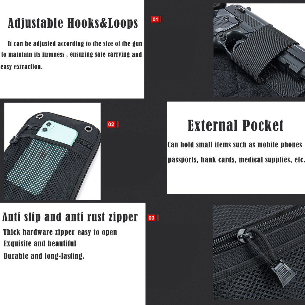 EDC Waist Pack with Hidden Hol - Edc Concealed Carry Fanny Pack บทวิจารณ์และราคา
