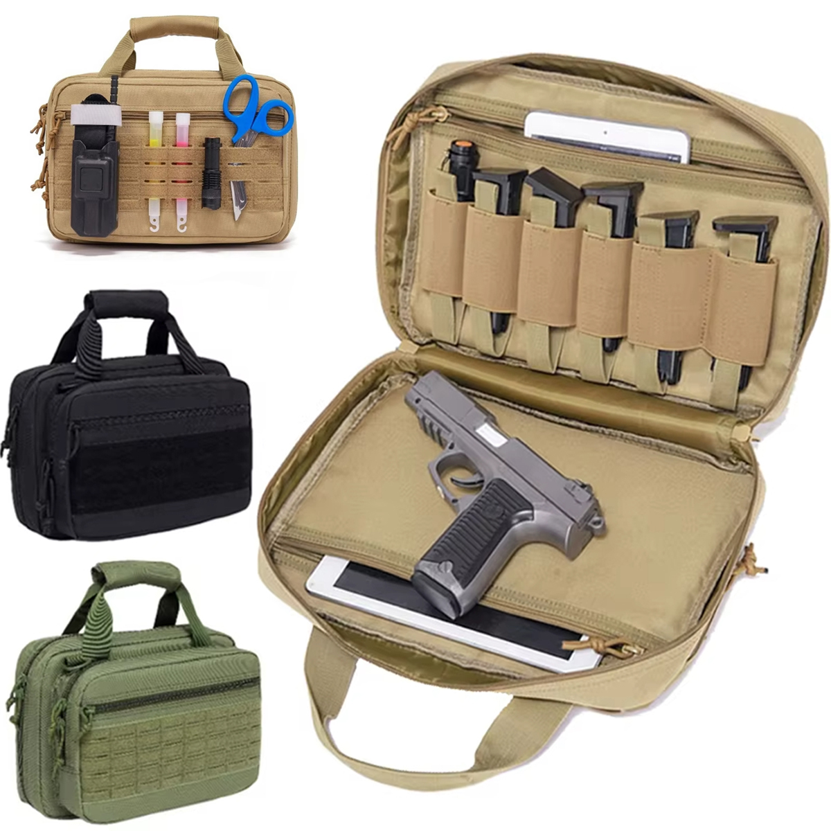 Tactical Pistol Case Gun Bag S - Edc Carry Bag For Pistol บทวิจารณ์และราคา