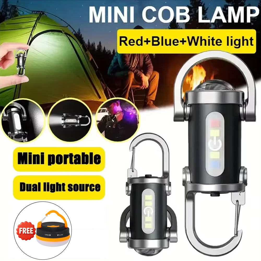 Mini LED COB Keychain Flashlig - Keychain Flashlight บทวิจารณ์และราคา
