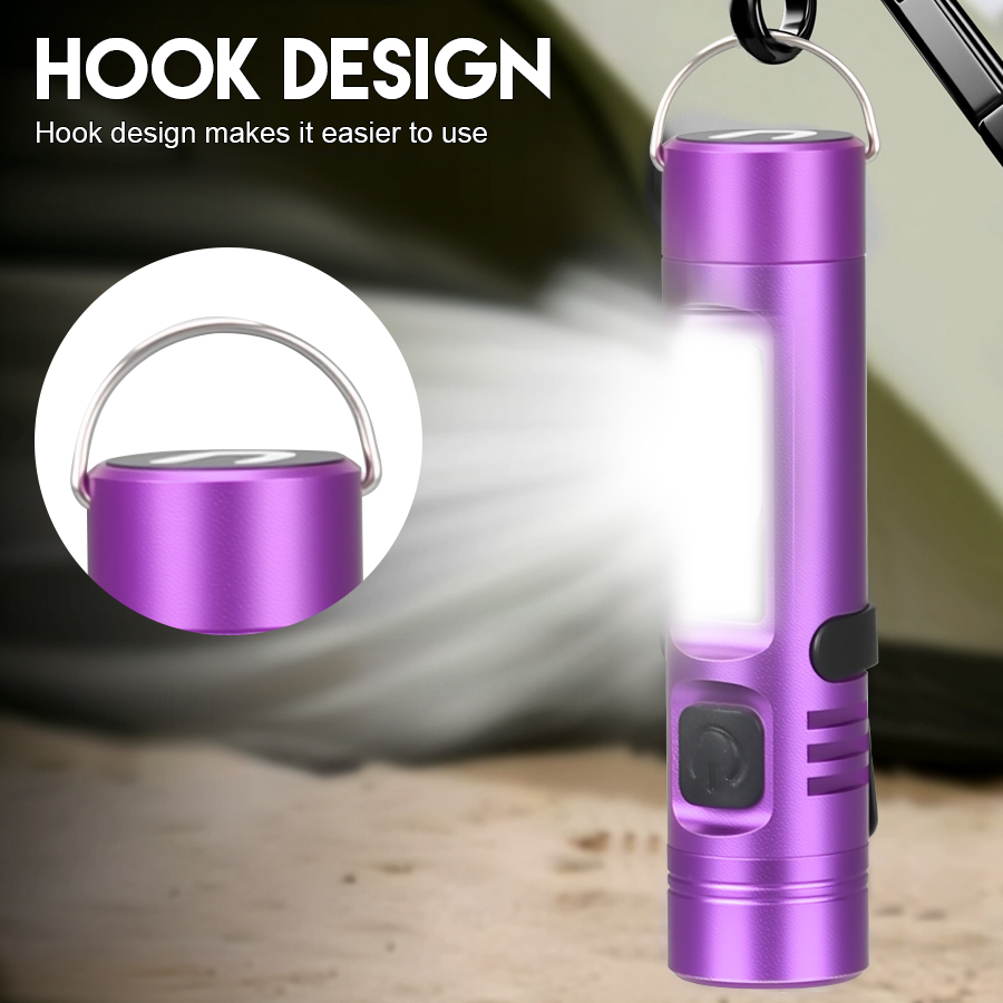 Mini LED COB Keychain Flashlig - Keychain Flashlight บทวิจารณ์และราคา