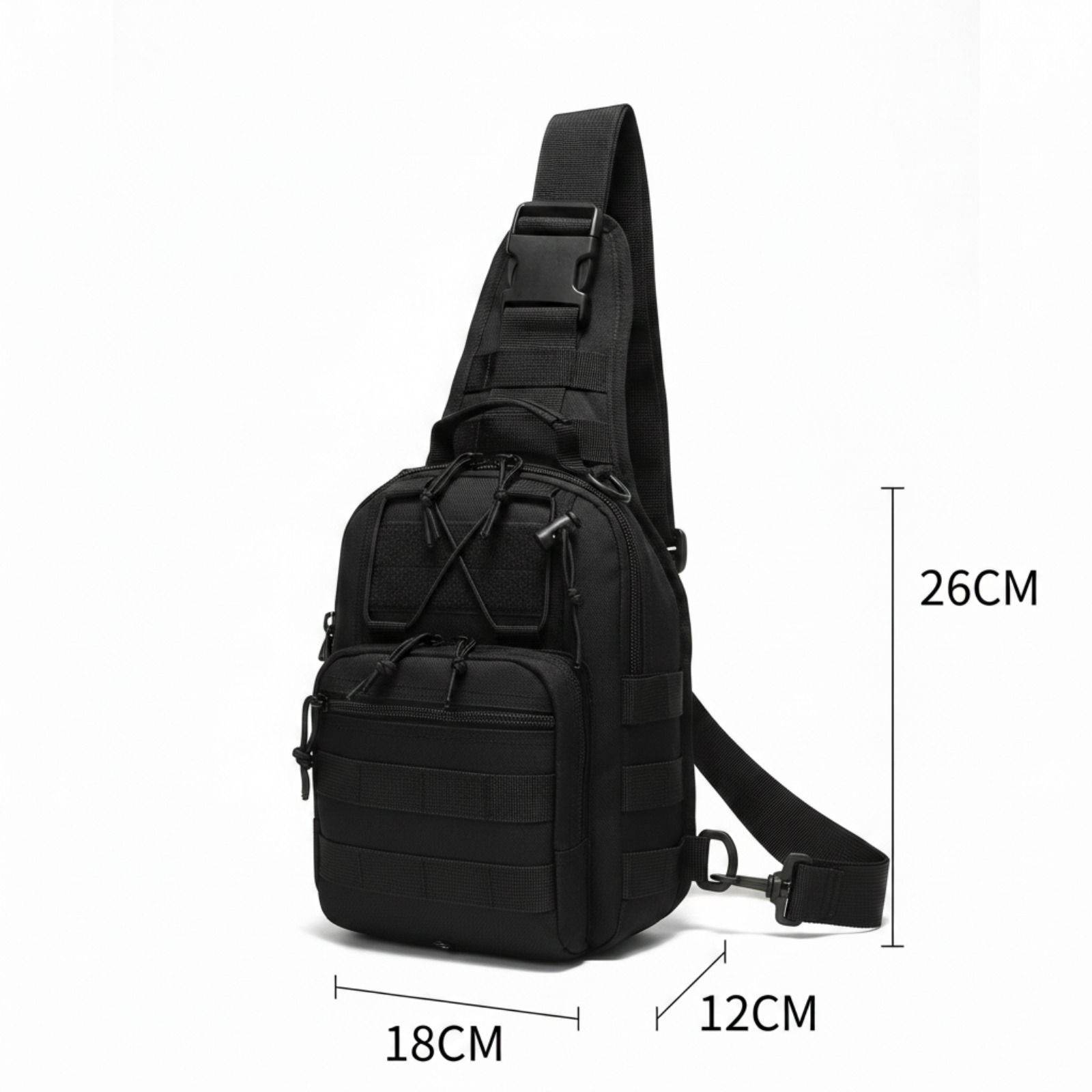 Military Tactical Chest Bag Wa - Edc Carry Bag For Men บทวิจารณ์และราคา