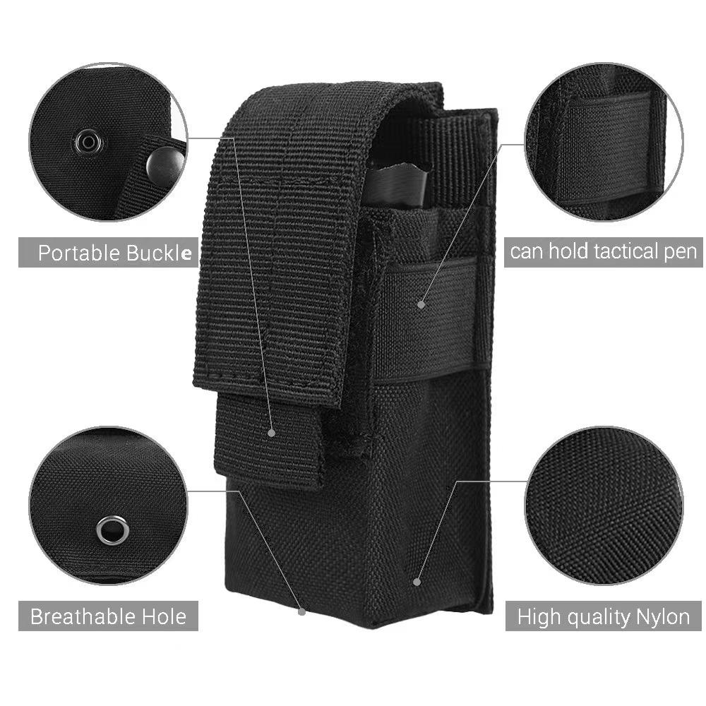 Tactical Molle 9mm Single Maga - Edc Carry Holster บทวิจารณ์และราคา