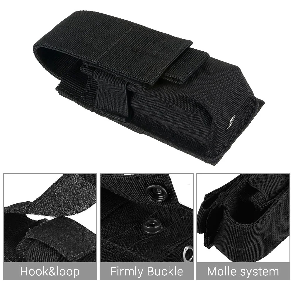 Tactical Molle 9mm Single Maga - Edc Carry Holster บทวิจารณ์และราคา