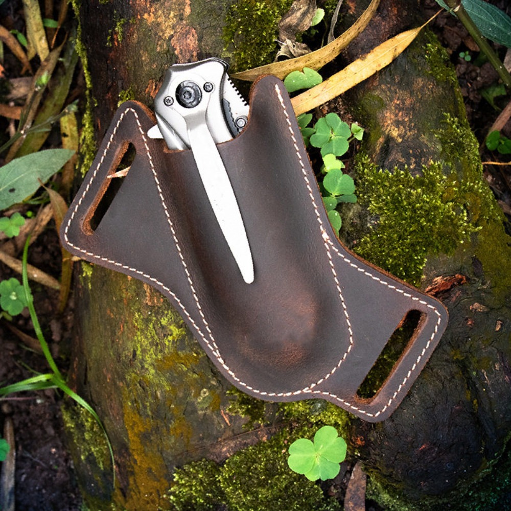 Molle Pouch Universal EDC Wais - Leather Edc. Carry Pouch บทวิจารณ์และราคา