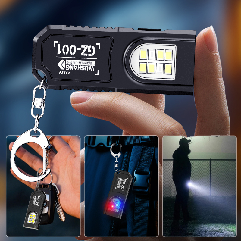 Portable Keychain LED COB Flas - Keychain Flashlight บทวิจารณ์และราคา