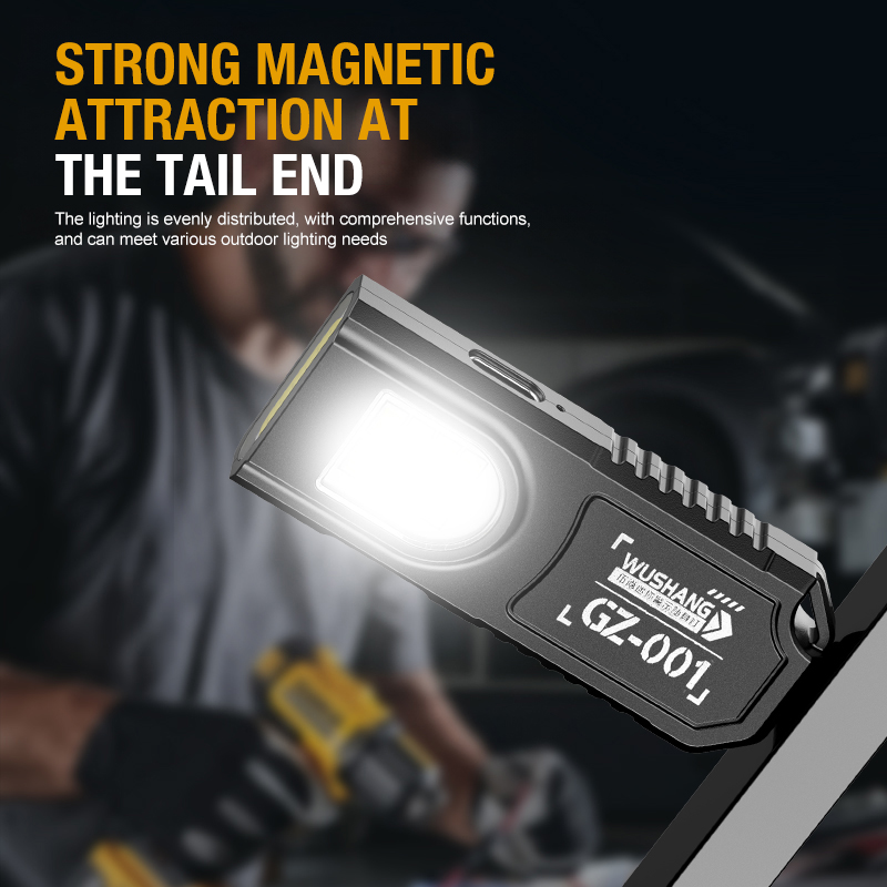 Portable Keychain LED COB Flas - Keychain Flashlight บทวิจารณ์และราคา