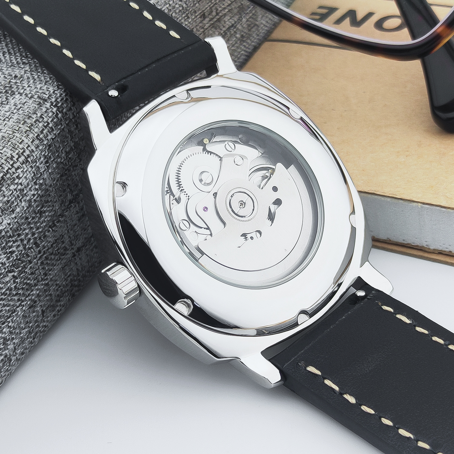 CUSTOM 42MM Stainless Steel Sa - Watch Winder Compact บทวิจารณ์และราคา