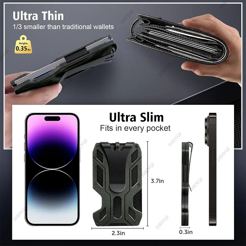 EDC Wallets Outdoor Card Holde - Edc Carry Card บทวิจารณ์และราคา