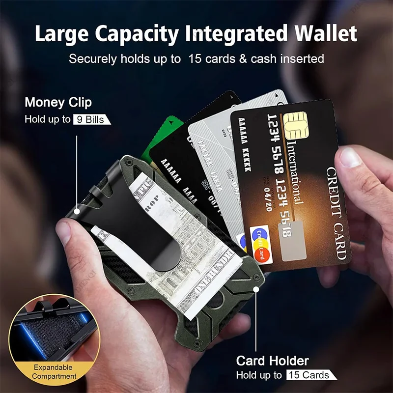EDC Wallets Outdoor Card Holde - Edc Carry Card บทวิจารณ์และราคา