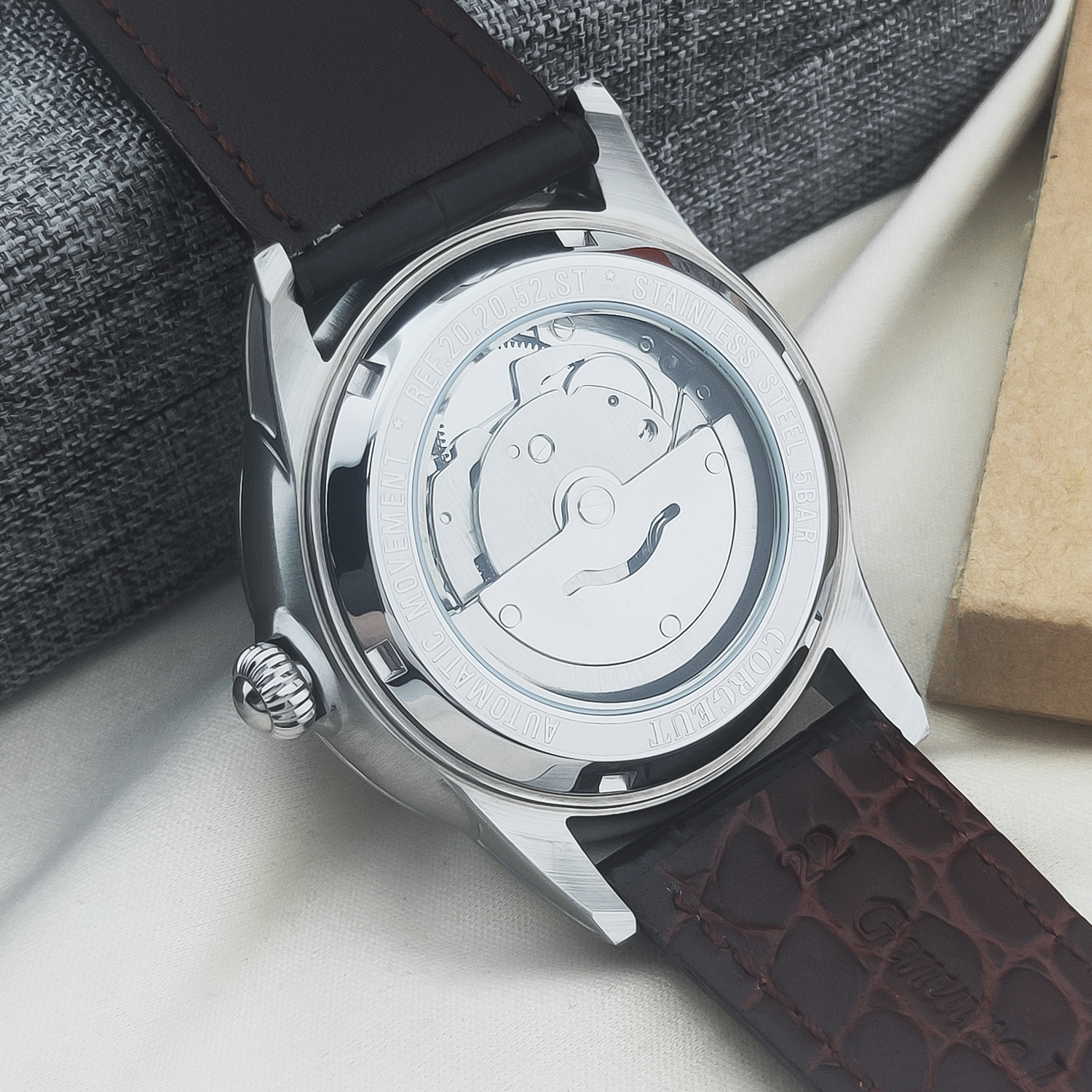 CUSTOM Logo 41mm MIYOTA8215 Au - Watch Winder Compact บทวิจารณ์และราคา