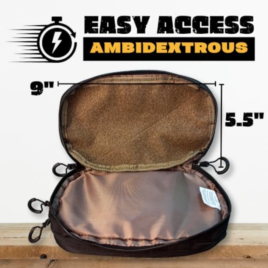 Tactical Fanny Pack for Men Co - Edc Concealed Carry Fanny Pack บทวิจารณ์และราคา