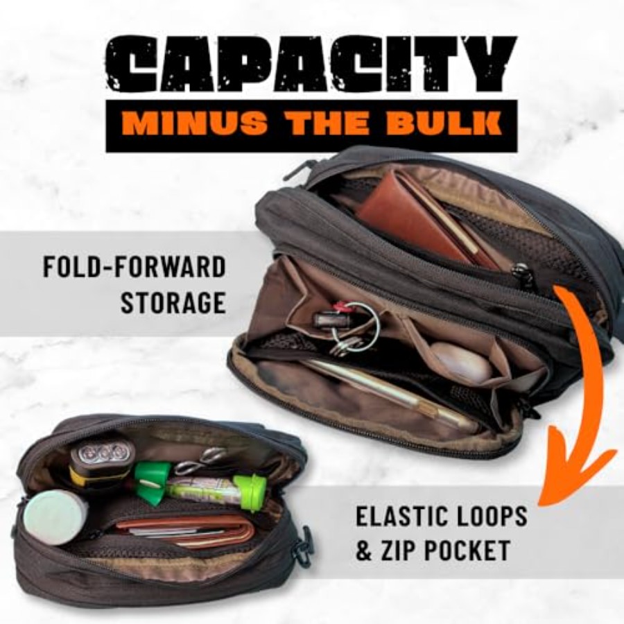 Tactical Fanny Pack for Men Co - Edc Concealed Carry Fanny Pack บทวิจารณ์และราคา