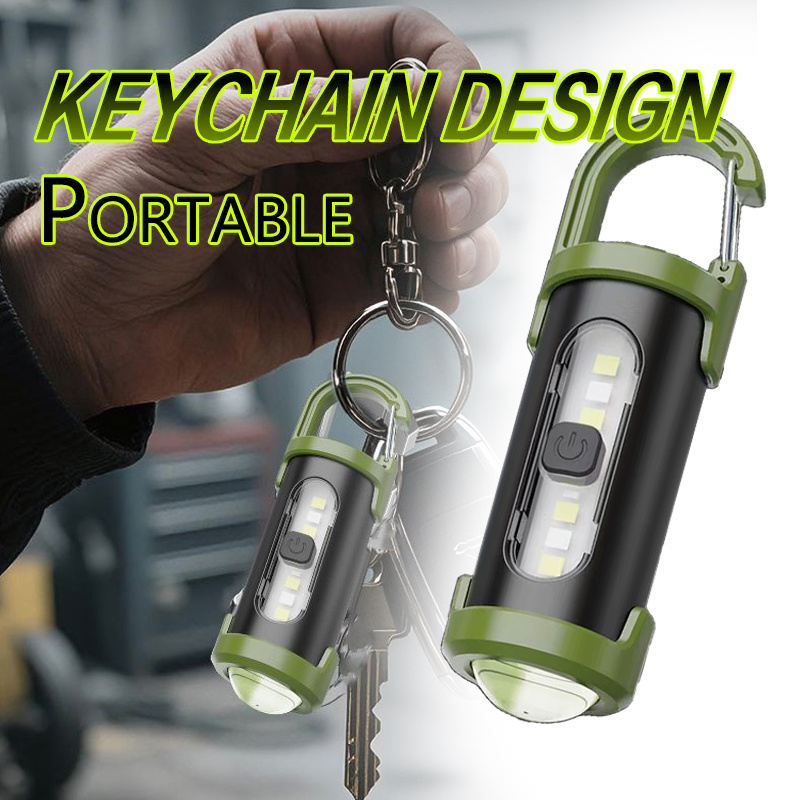 Powerful EDC LED Flashlight Ke - Keychain Flashlight บทวิจารณ์และราคา