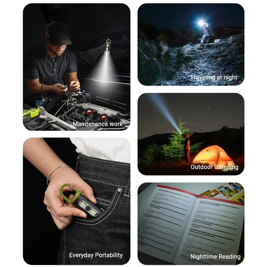 Powerful EDC LED Flashlight Ke - Keychain Flashlight บทวิจารณ์และราคา