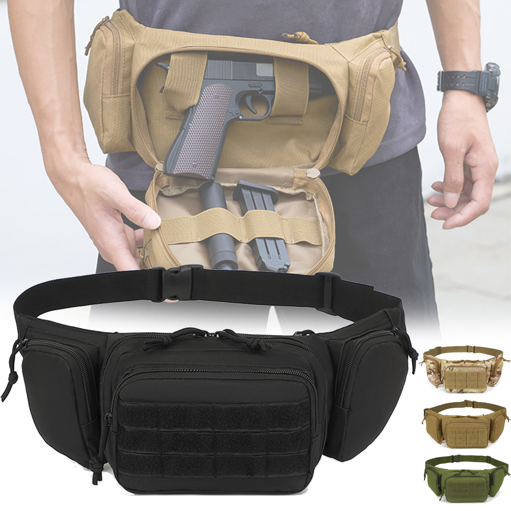 Tactical Fanny Pack Bag Concea - Edc Concealed Carry Fanny Pack บทวิจารณ์และราคา