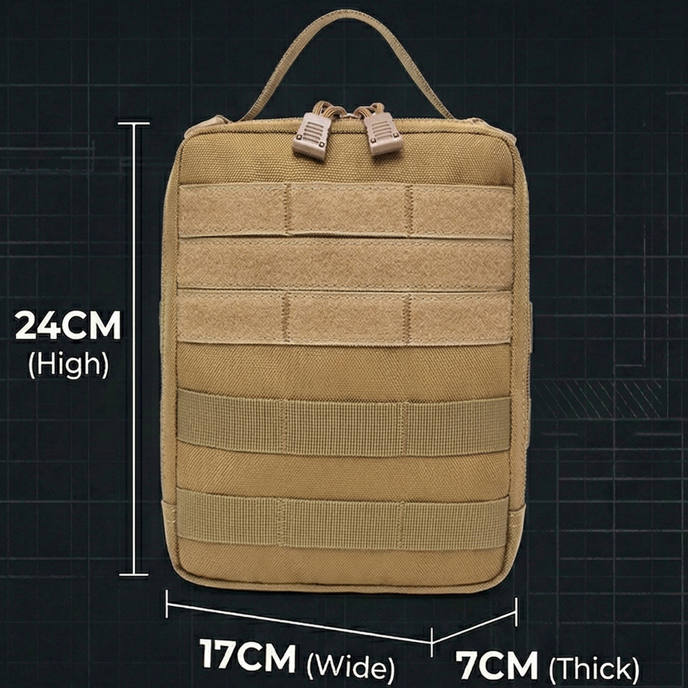 Tactical MOLLE First Aid Pouch - Edc Carry Items บทวิจารณ์และราคา