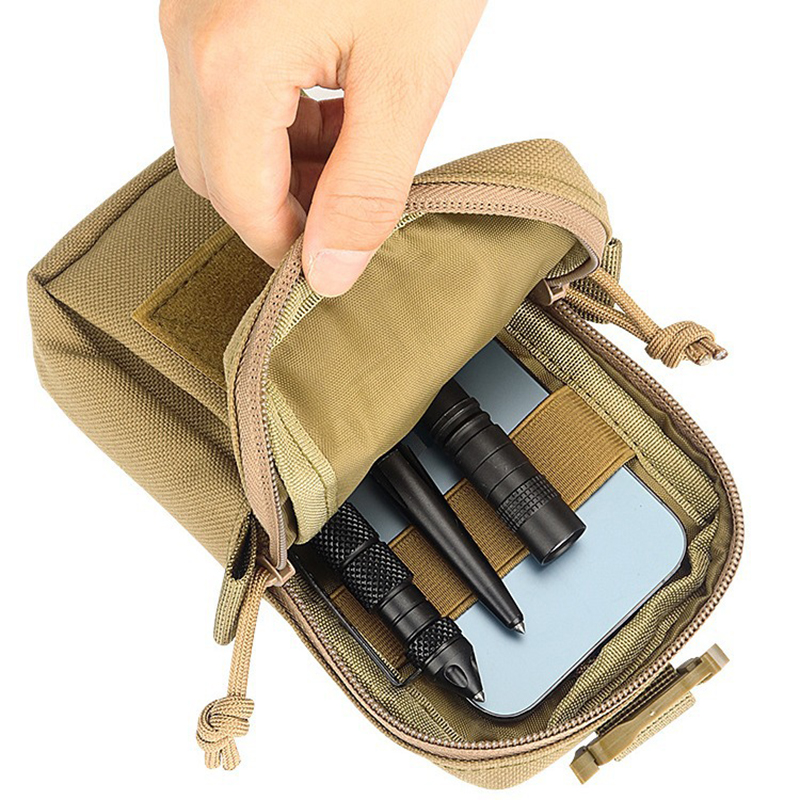 Molle Backpack Strap Bag Phone - Edc Carry Kit บทวิจารณ์และราคา