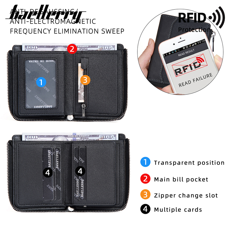 Baellerry RFID Simple Short Me - Edc Carry Card บทวิจารณ์และราคา