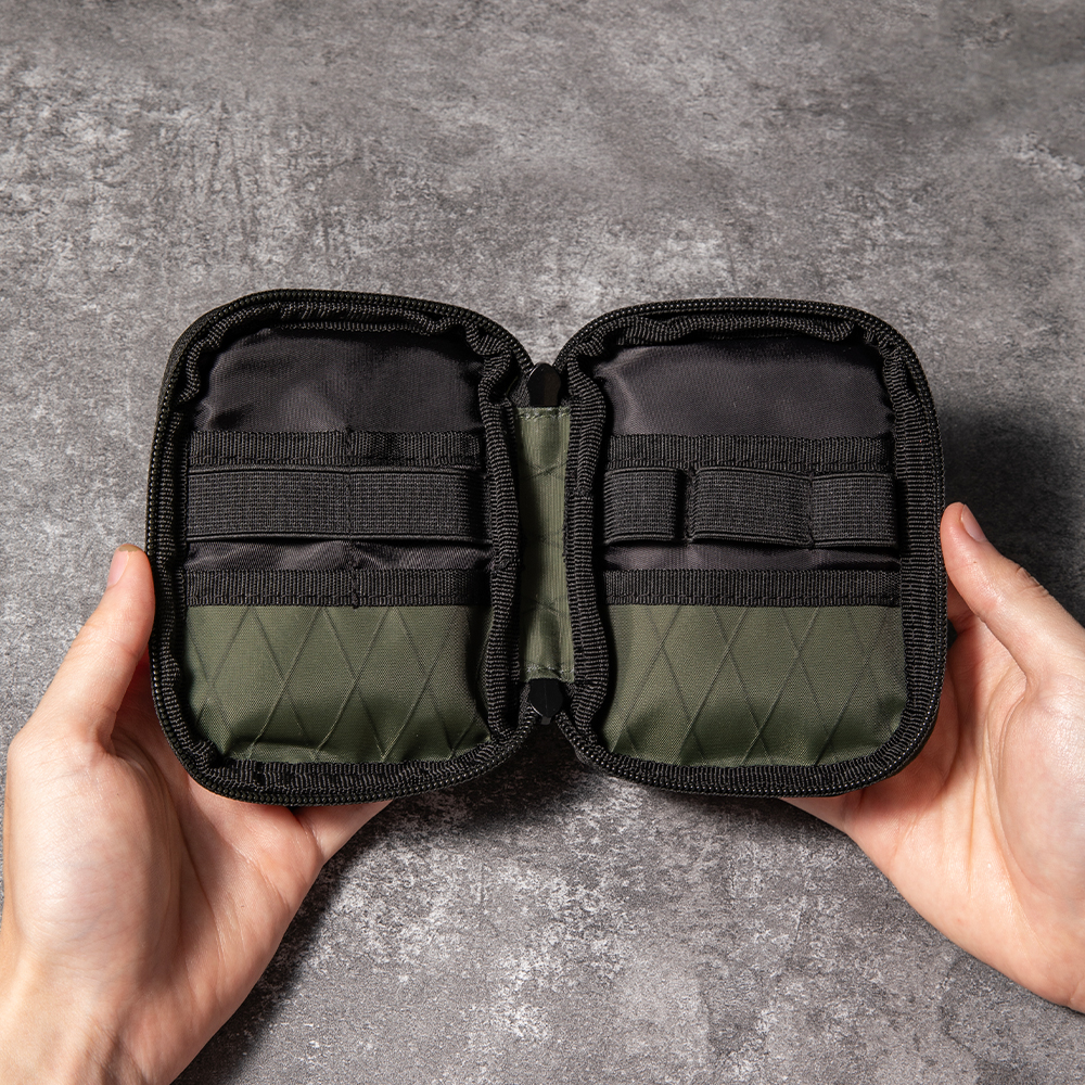 Small EDC Wallet Pouch EDC Poc - Edc Carry Card บทวิจารณ์และราคา