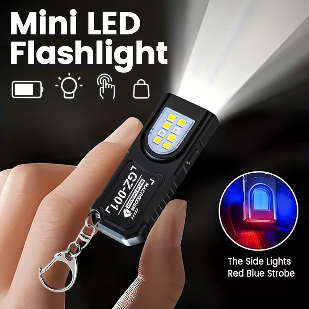 Mini COB LED Keychain Flashlig - Keychain Flashlight บทวิจารณ์และราคา